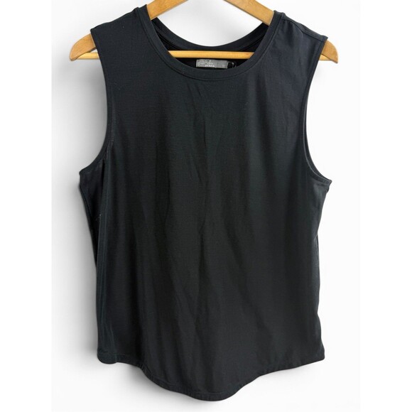 Prana Tops - prana women’s medium black twist back sleeveless yoga tank top